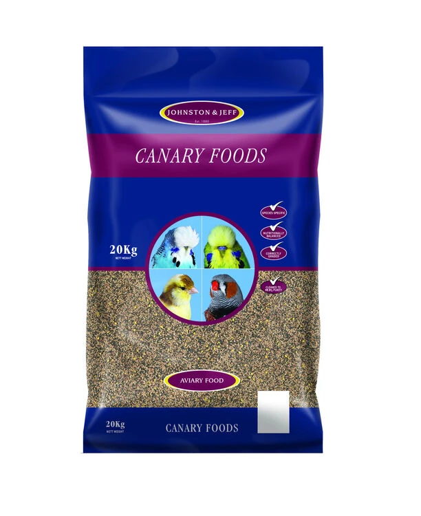 Johnston & Jeff Canary Food Light No Rape Seed 20kg 3 Johnston & Jeff Canary Food Light No Rape Seed 20kg