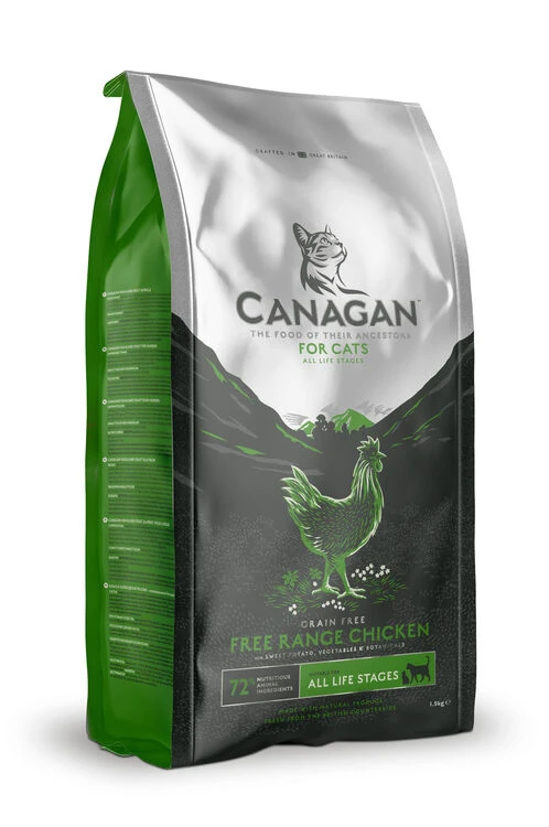 Canagan Free-Run Chicken Grain-Free Dry Cat Food 2 Canagan Free-Run Chicken Grain-Free Dry Cat Food
