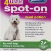 Johnson's 4fleas Spot-On Dual Action For Small Dogs - 4 To 10kg - 2 Treatments 1 Johnson's 4fleas Spot-On Dual Action For Small Dogs - 4 To 10kg - 2 Treatments -Pet Life Shop D042.jpeg 1