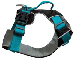 Sotnos Dog Travel Safety And Walking Harness Teal