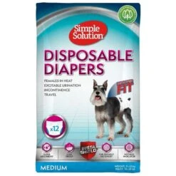 Simple Solution Dog Disposable Diapers / Sanitary Pants -Pet Life Shop ae3qs8mq