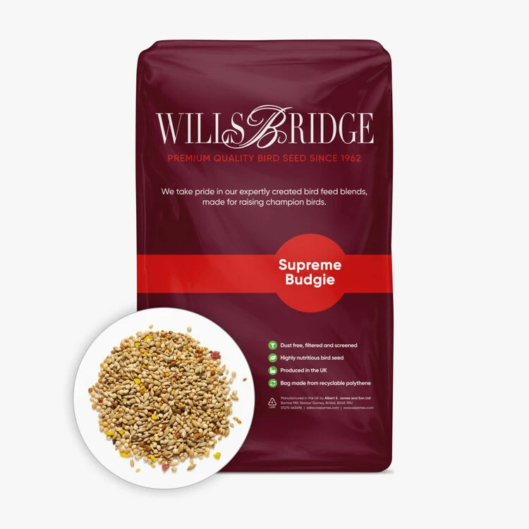 Willsbridge Supreme Budgie Seed Mix 20kg 3 Willsbridge Supreme Budgie Seed Mix 20kg