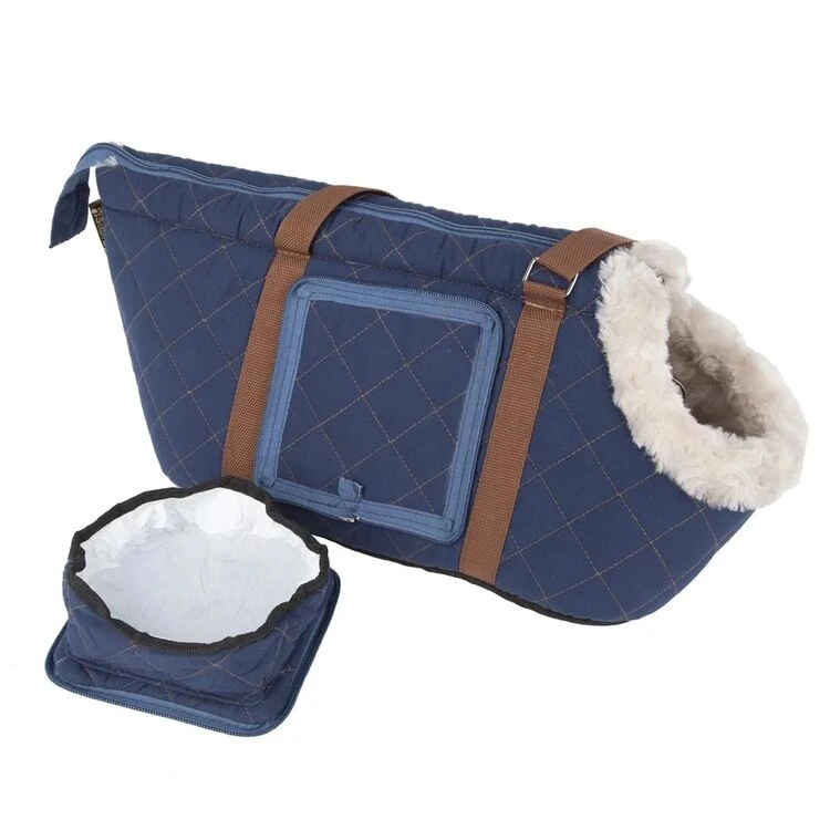 Scruffs® Wilton Pet/Dog Carrier - Blue 5 Scruffs® Wilton Pet/Dog Carrier - Blue - Image 3