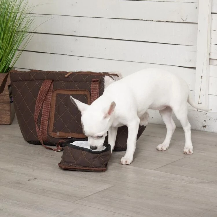 Scruffs® Wilton Pet/Dog Carrier - Brown 4 Scruffs® Wilton Pet/Dog Carrier - Brown - Image 2