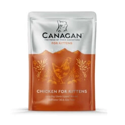 8 X 85g Canagan Chicken For Kittens Wet Cat Food Pouch