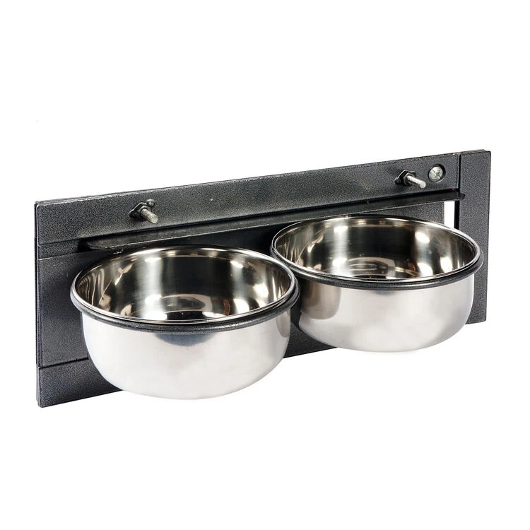 Sky Pet Products Swing Feeder 2 Bowl 5'' 4 Sky Pet Products Swing Feeder 2 Bowl 5'' - Image 2