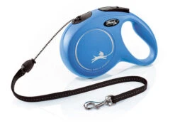 Flexi New Classic Retractable Cord Lead Blue