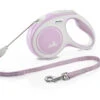 Flexi New Comfort Retractable Cord Dog Lead Rose 1 Flexi New Comfort Retractable Cord Dog Lead Rose -Pet Life Shop flexi new comfort m cord 5m rose