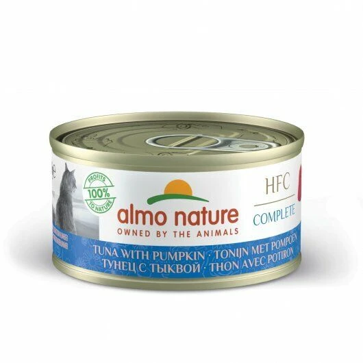 24 X Almo Nature HFC Complete Tuna With Pumpkin Cat Food 70g 3 24 X Almo Nature HFC Complete Tuna With Pumpkin Cat Food 70g