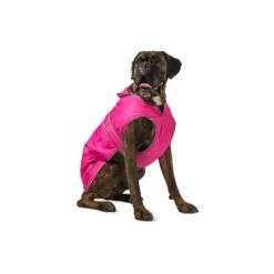 Muddy Paws Stormguard Fleece Lined Coat & Chest Protector Pink Small/medium