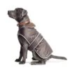 Muddy Paws Stormguard Fleece Lined Coat & Chest Protector Chocolate Small/medium
