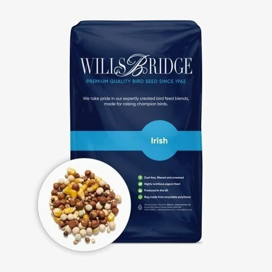 Willsbridge Pigeon Irish Mix Bird Food - 20kg 3 Willsbridge Pigeon Irish Mix Bird Food - 20kg