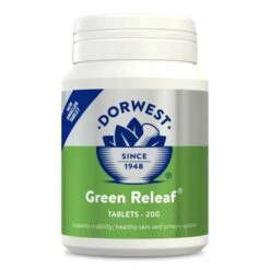 Dorwest Green Releaf Tablets -Pet Life Shop gr200