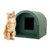 Katden Outdoor Cat Kennel - Dark Green EX DISPLAY -Pet Life Shop green katden 1