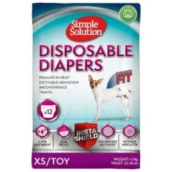 Simple Solution Dog Disposable Diapers / Sanitary Pants -Pet Life Shop haixljfa
