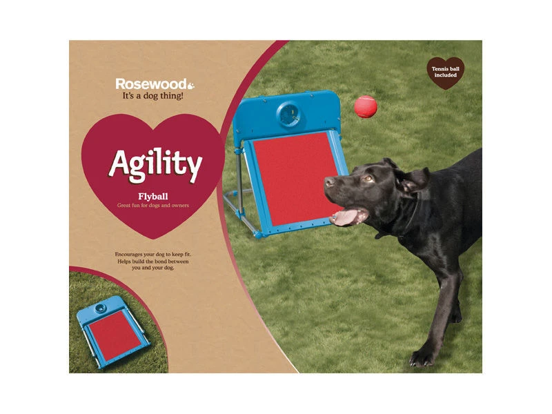 Rosewood Agility Flyball Dog Training Toy 3 Rosewood Agility Flyball Dog Training Toy