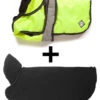 Danish Design 2 In 1 Hi Vis Waterproof Four Seasons Performance Dog Coat 2 Danish Design 2 In 1 Hi Vis Waterproof Four Seasons Performance Dog Coat -Pet Life Shop img hiviz lining and coat