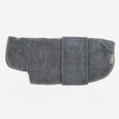 Lords & Labradors Bamboo Dog Drying Coat Gun Metal