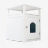 Lords & Labradors White Wooden Cat Washroom -Pet Life Shop lords and labradors wooden cat washroom studio 3
