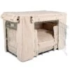Lords & Labradors Dog Crate Set In Savanna Oatmeal
