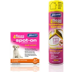 Johnson's 4fleas Dog Flea Treatment Bundle (Puppies Less Than 4kg)