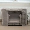 Lords & Labradors Dog Crate Set In Savanna Stone