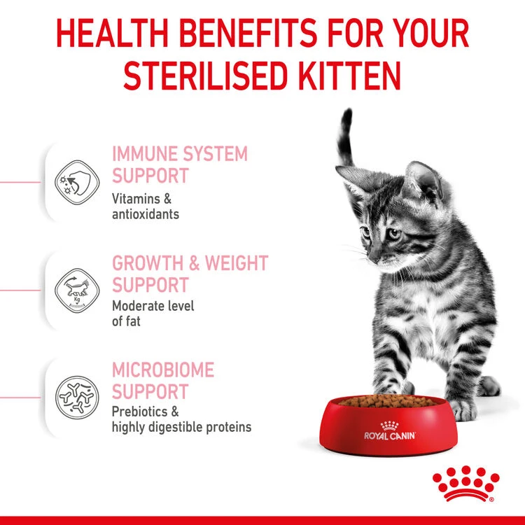 ROYAL CANIN® Kitten Sterilised Dry Food 7 ROYAL CANIN® Kitten Sterilised Dry Food - Image 5