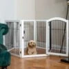 Lords & Labradors White Wooden Puppy Play Pen 1 Lords & Labradors White Wooden Puppy Play Pen -Pet Life Shop white wooden play pen