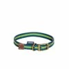 FatFace Bold Stripe Woven Dog Collar